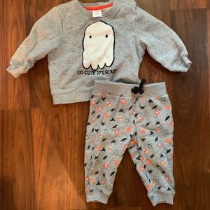 Gymboree Halloween Sweatsuit set